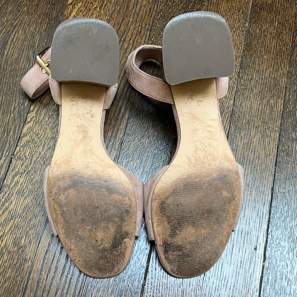 J. Crew Blush Pink Block Heel Sandals - Picture 4 of 8